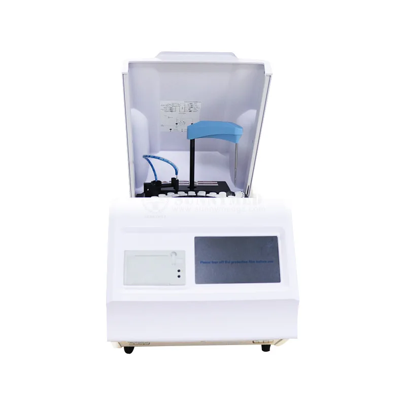 SY-SL120 Fast Diagnosis human biochemistry analyzer Stable Quality Hospital small blood chemistry analyzer