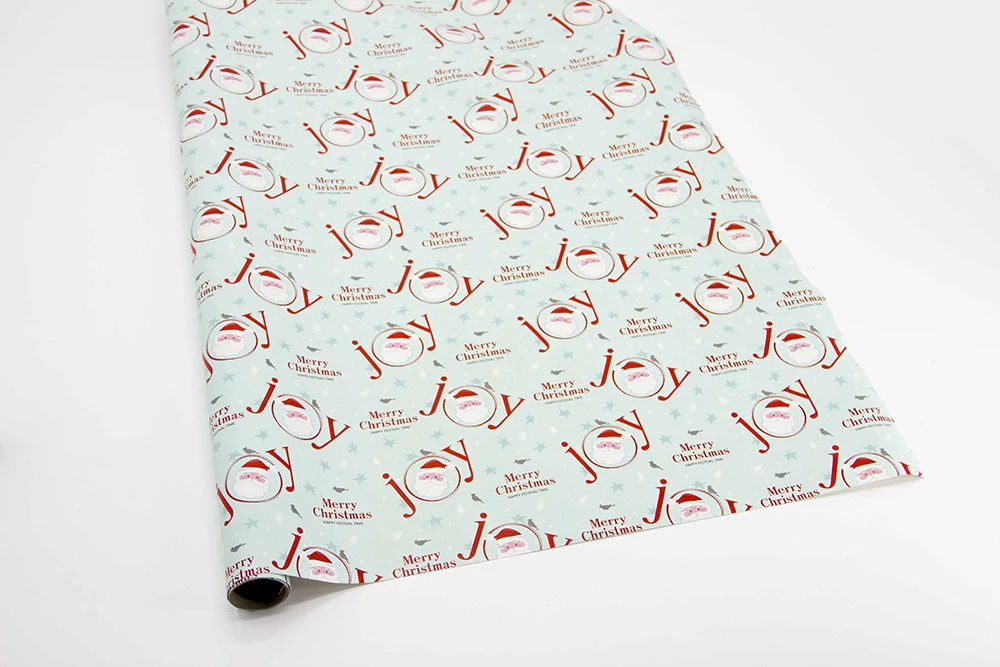 Christmas Decoration Gift Box Wrapping Paper Diy Handmade Paper Bag Gift Cover Cartoon Color Paper box