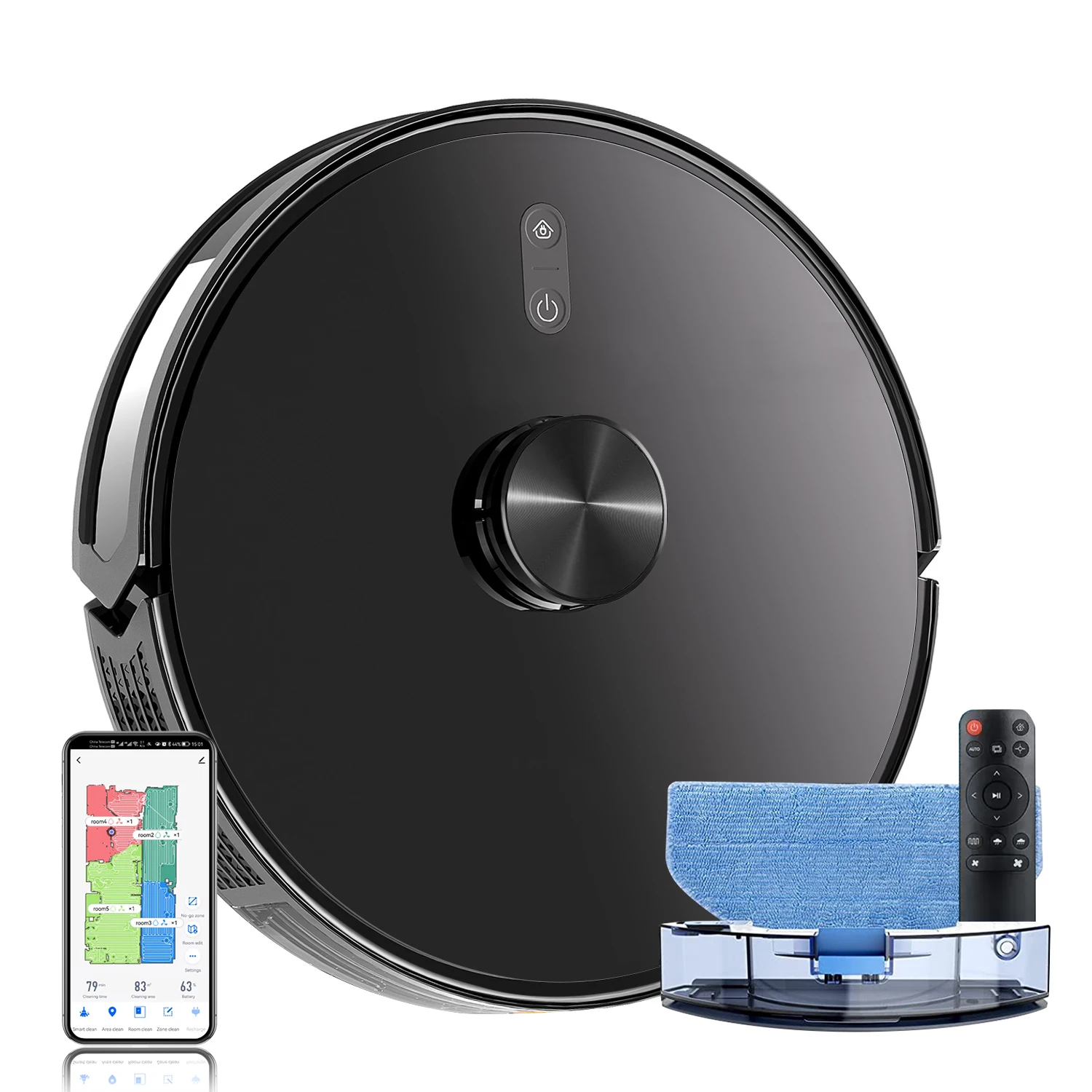 Single Side Brushes Wi-Fi Enabled Lidar Smart Mop Cleaning Dropship Cleaner For Sale Robot Vacuum Robot