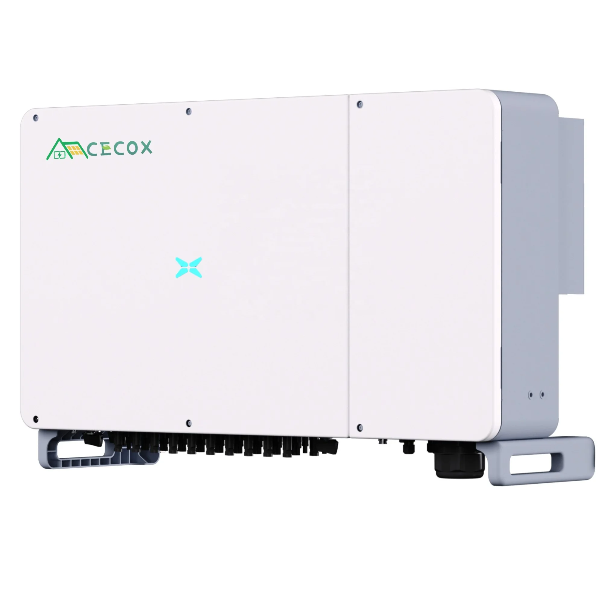 CECOX adaptable and  high frequency solar Hybrid Solar Inverter 220V 54KW Off Grid DC/AC Solar Pv Inverters