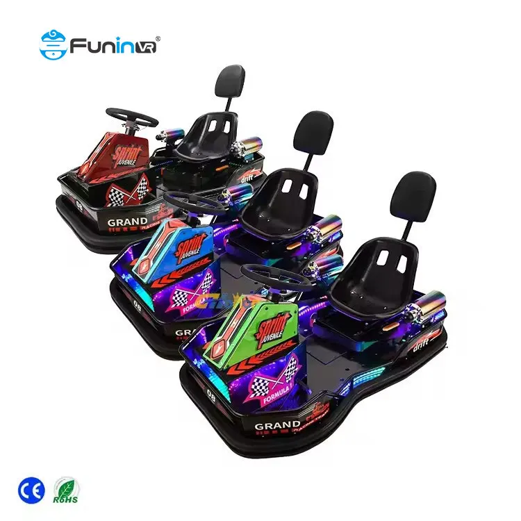 Amusement Park Rides Adults Games Mini Bumper Car Children Playground Racing Drift Car Kart Kids Electric Go Karts