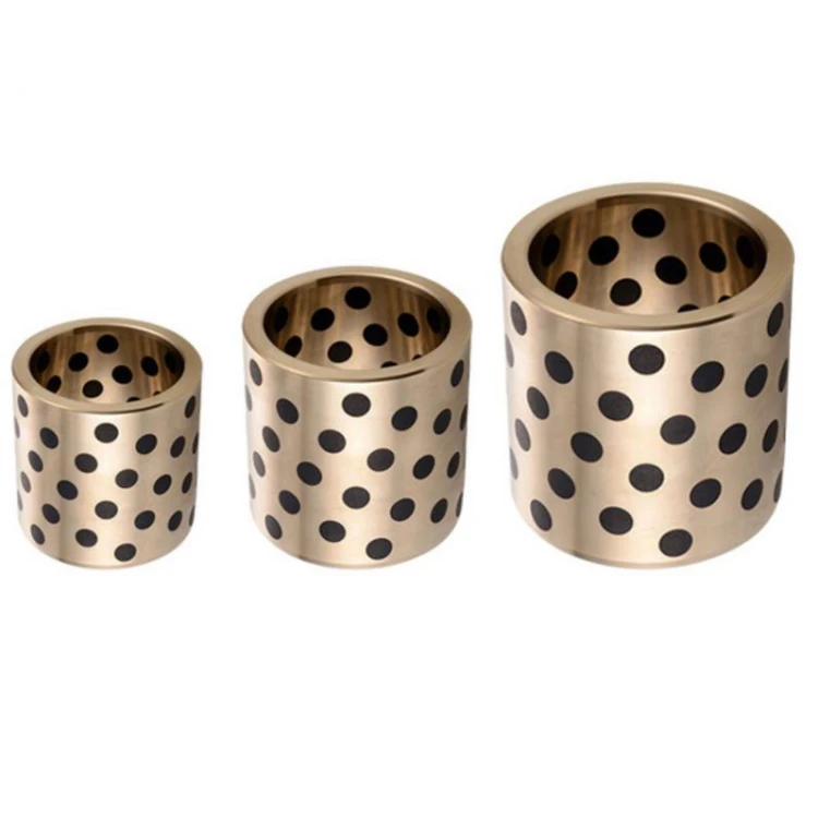 JDB404530 wholesale Sliding bearings self lubricating graphite bearing bushing copper sleeve