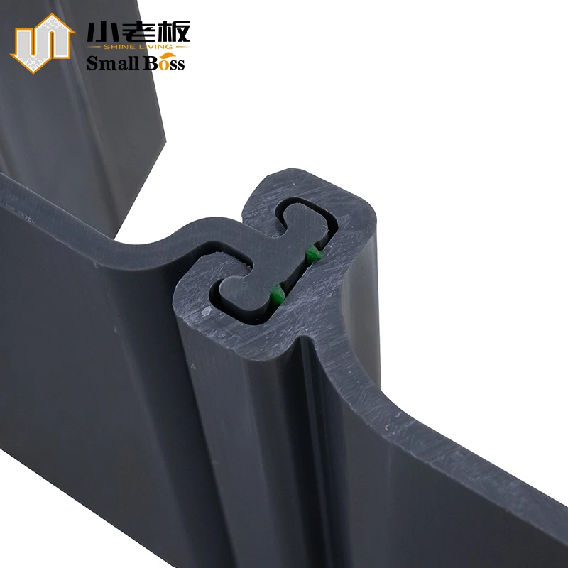 Z type Factory price cold formed Light Weight Pvc Piling Sheet For River Bank Protection