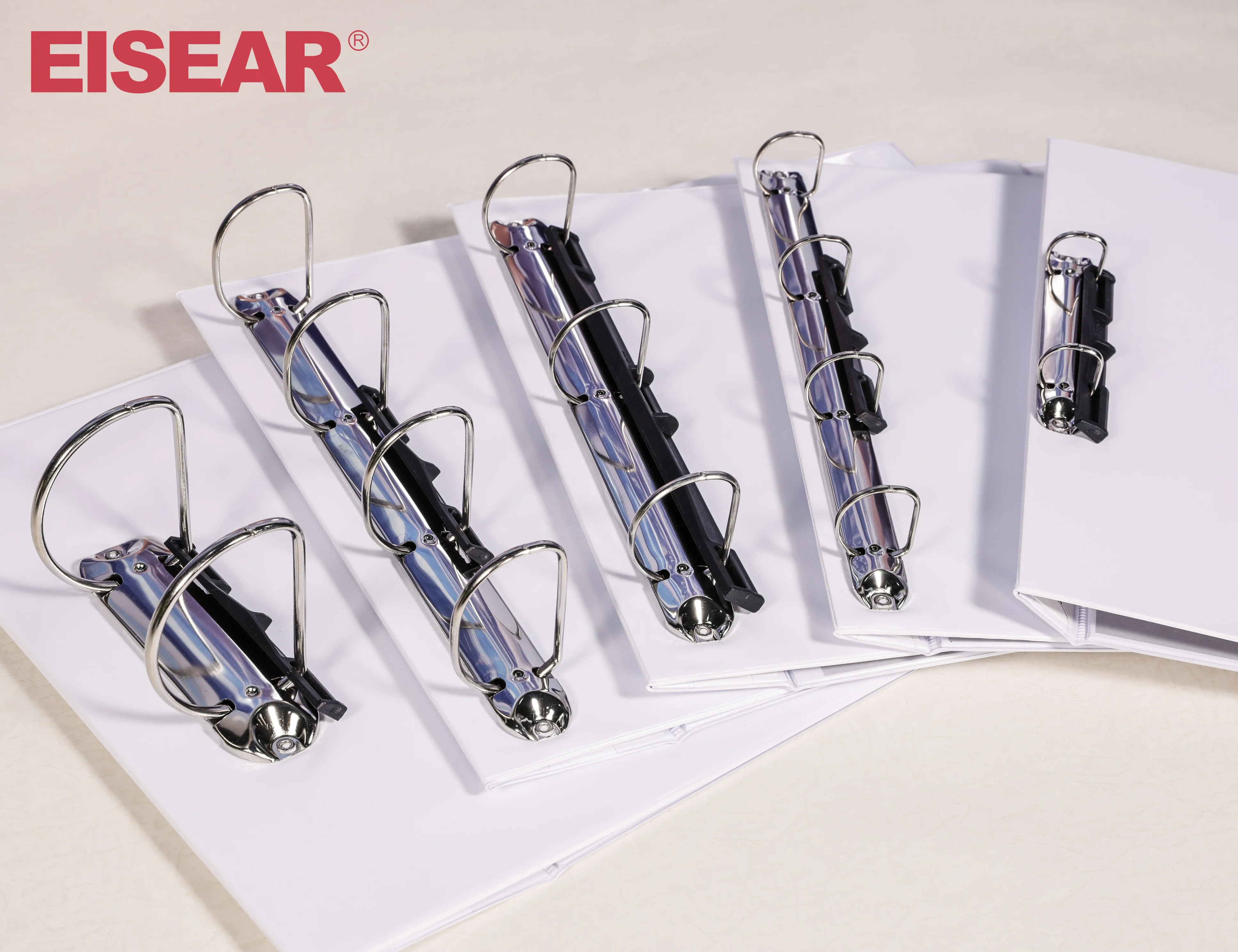 Top quality Customized PVC ring binder No distortion No broken Durable file Heavy duty cardboard