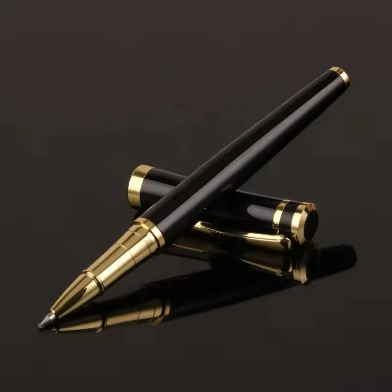 Hot Selling Luxury Custom Logo Metal Roller Pen Set Ballpoint for Automotive Industry & Weddings Business & Promotion Gift Box