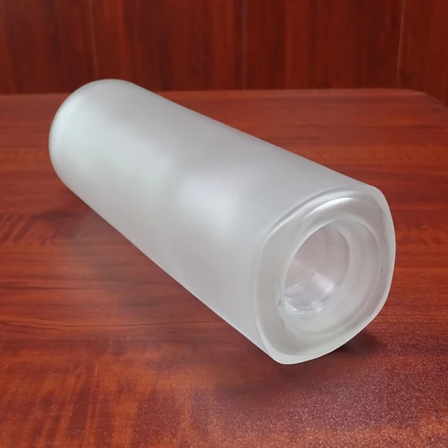 Europe strong alcohol frosted glass bottles for vodka 750 ml