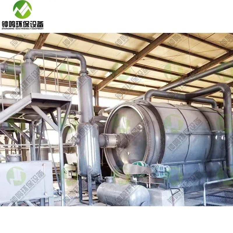 Scrap Rubber Tyre Recycling Process