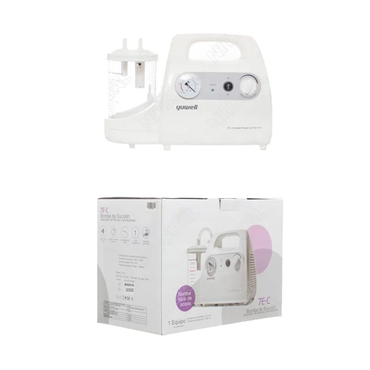 Yuwell Portable Medical Phlegm Suction Unit machine 7E-C/G