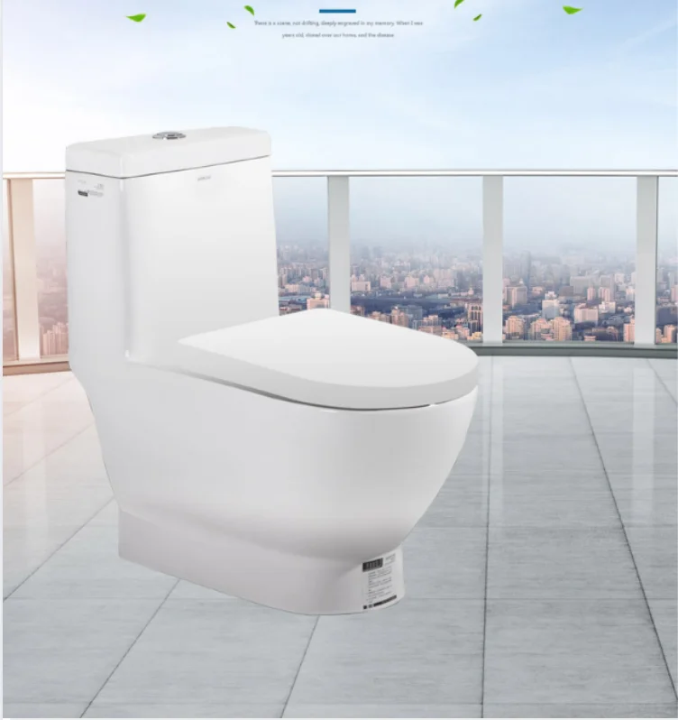 China factory direct sales ceramic siphon integrated deodorant adjustable water supply toilet
