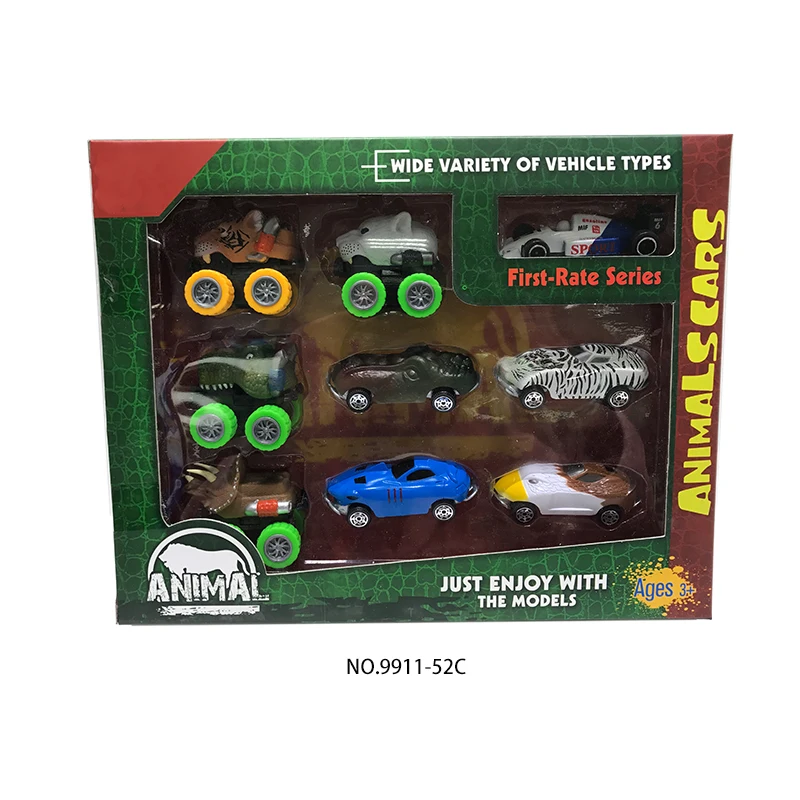 Good quality promotional fashion cartoon pocket car child toy gift car model