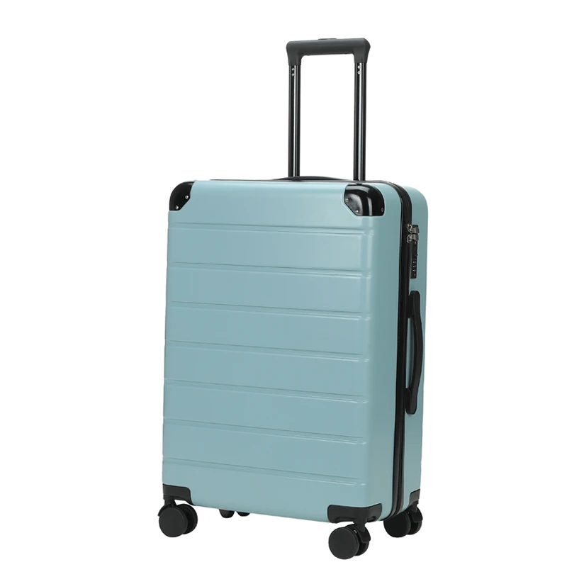 Cabin luggage trolley case suitcases on wheels carry on  20 24 28 suitcase sets jiangxi factory production abs sets
