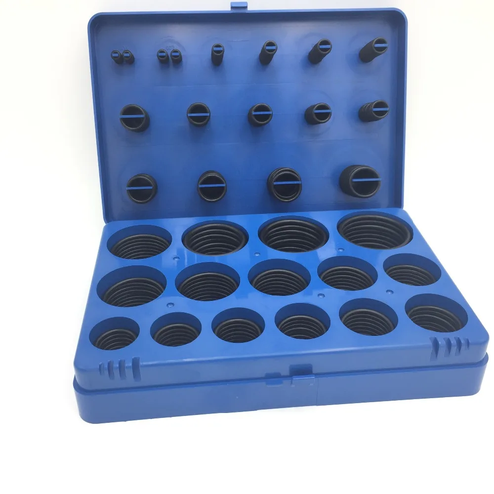 black rubber seal o-ring 419pc O-Ring Assortment Set |Metric Kit Automotive Seal Rubber Gasket
