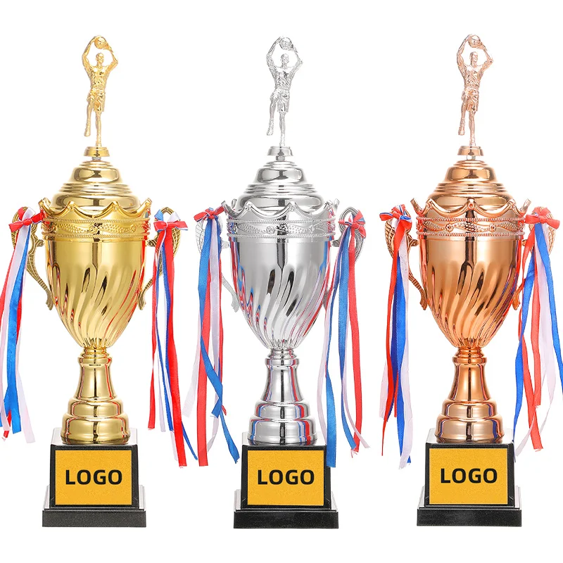 Manufacturer Award Trophy Customized Metal Gold silver Award Trophies Trophy Cup