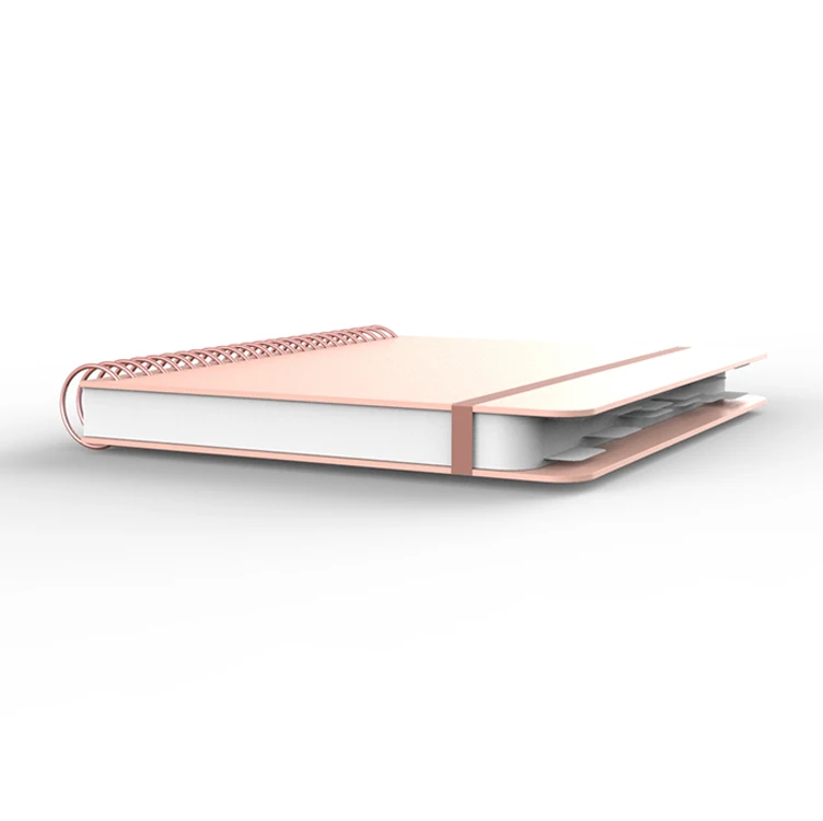 Fast Delivery in Stock Custom pink Hardcover Journal B5 A5 Spiral Planner 2025 Notebook
