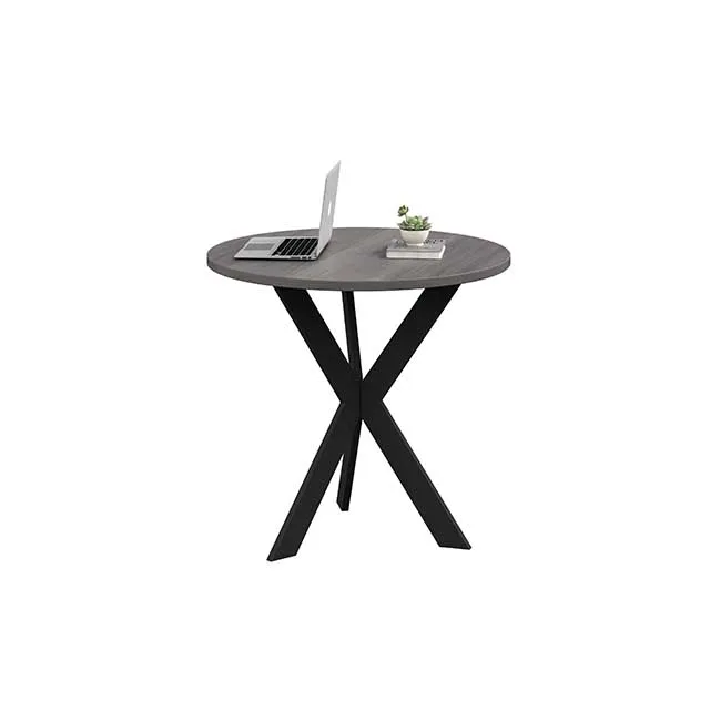 Black Walnut powder Coating Steel Color Work Relax Chatting Table Tea Table