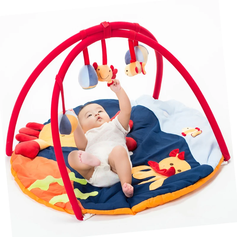 Wholesale Educational Baby Gym Play Mat Soft Cotton and Foam for Floor Use