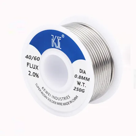 KEWEI Soldering Wire Tin Lead 40 60 Solder Wire Automatic Welding Special Tin Wire 0.8mm 250g 500g 800g 1000g