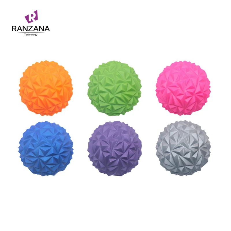 Non-slip Durable Durian Shape Yoga Massage Ball Custom Foot Massage Semi-circle Ball