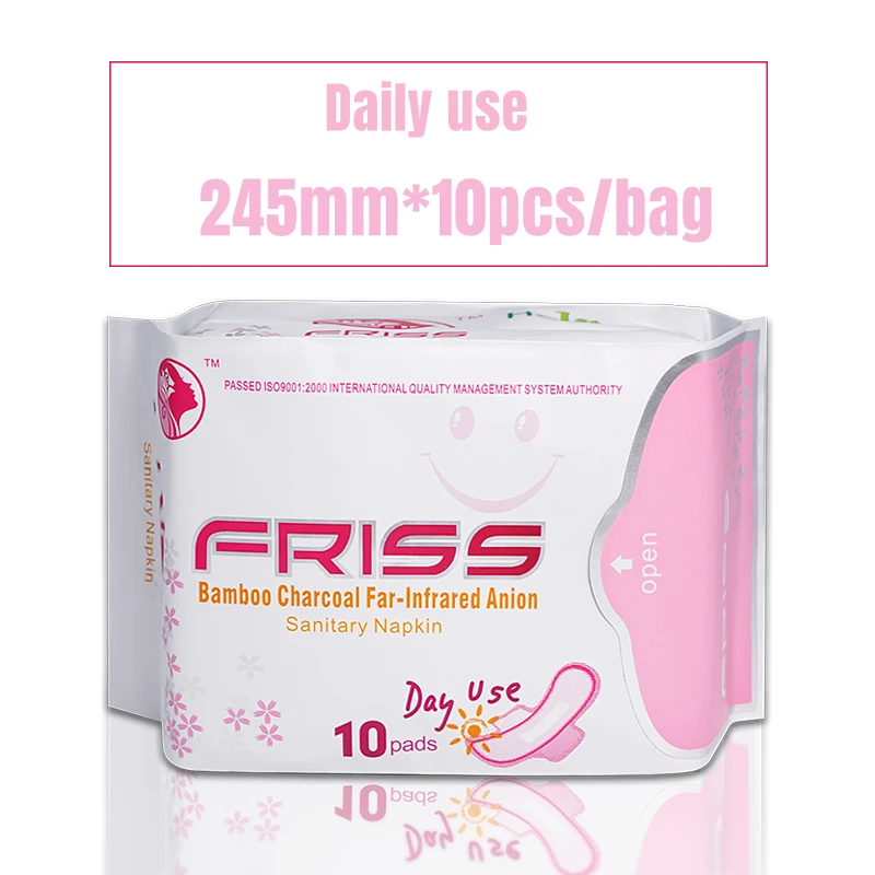 Factory stock high-end sanitary pad organic Cotton Anion Sanitary Napkins