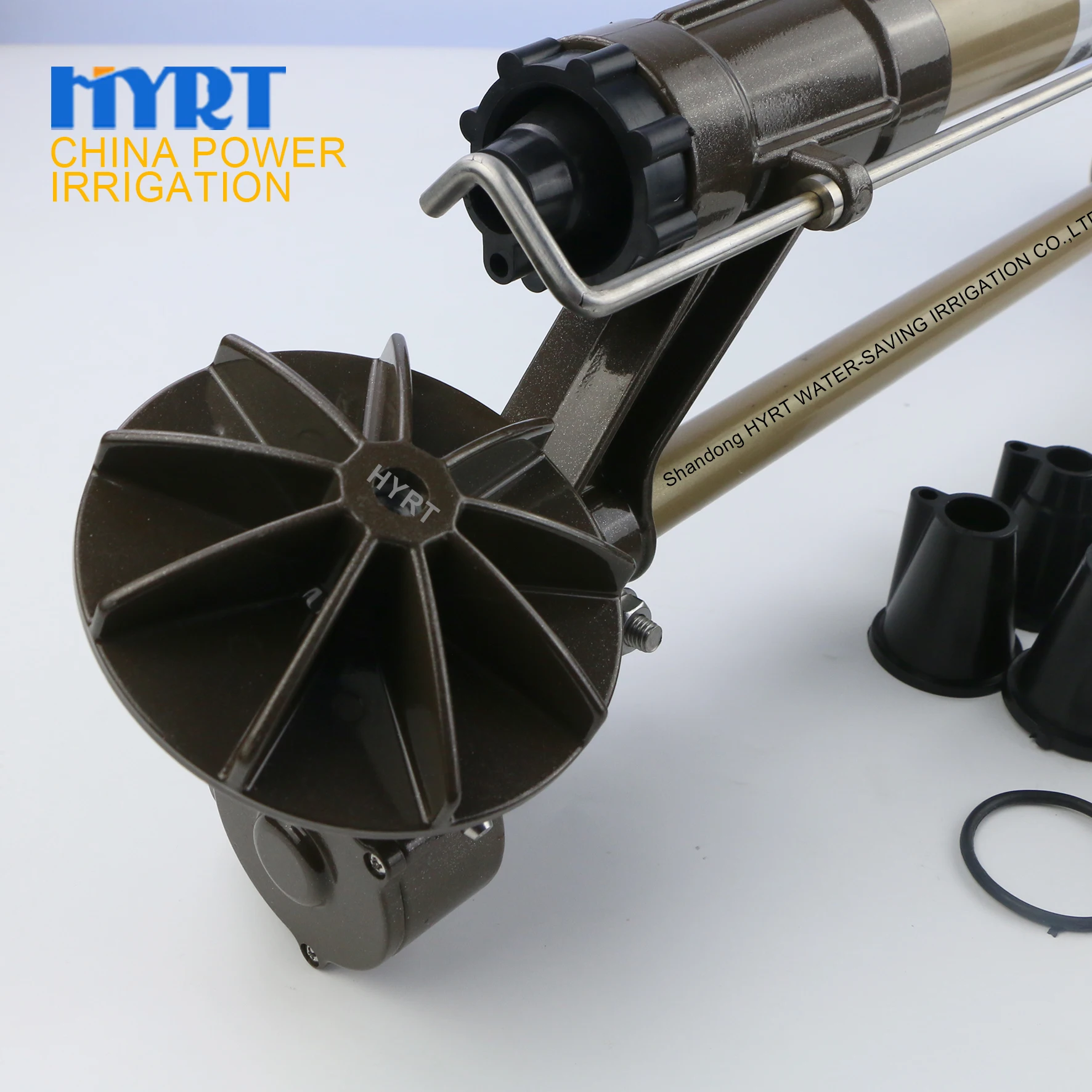 50m Rain Gun 360 Gear Drive Impact Sprinkler For Agricultural Irrigation big gun sprinkler