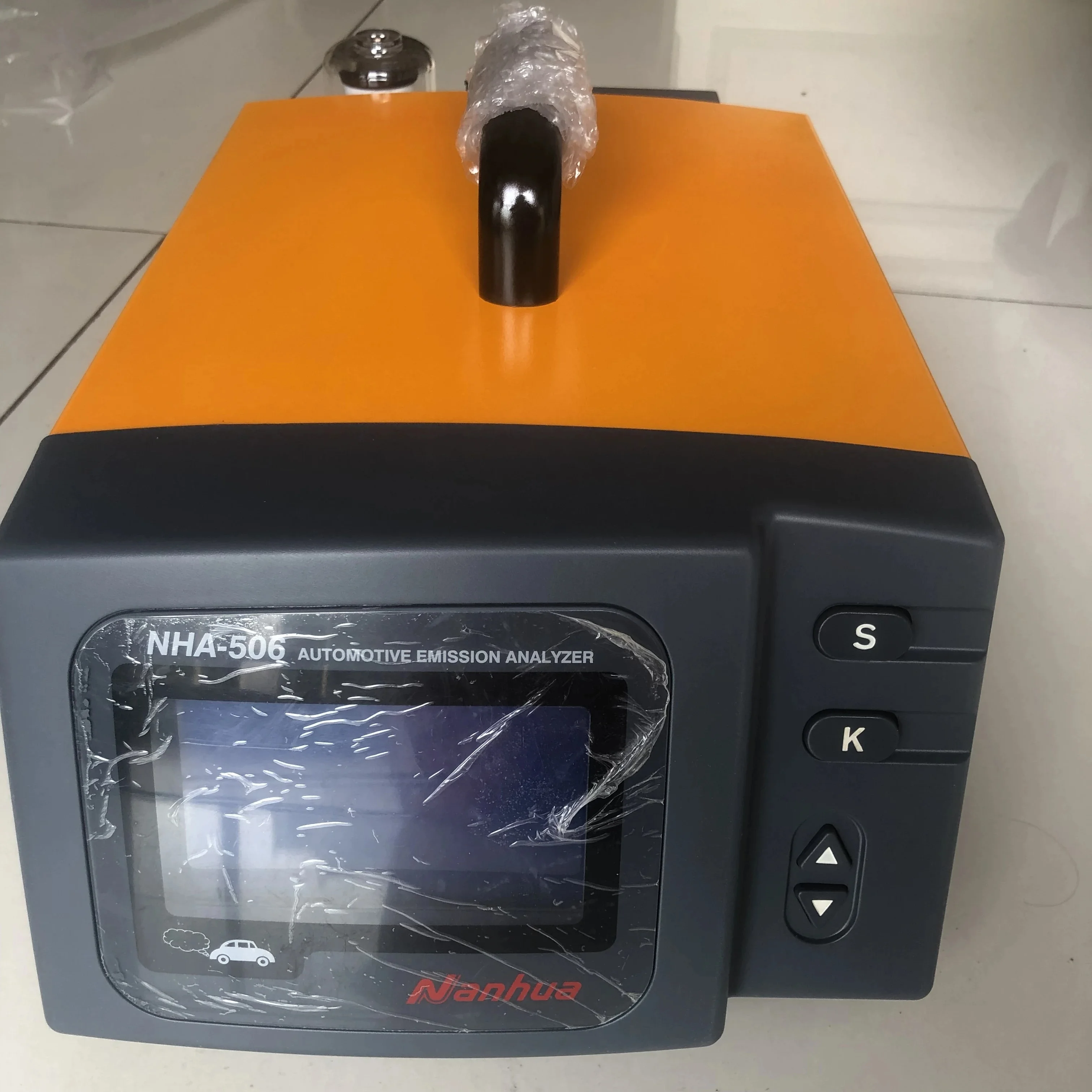 NHA-506 Автомобильный анализатор выхлопных газов обнаруживает HC CO CO2 O2 NO NHA506 автомобильный Грузовик Автобус калибровочный тестер NHA-506EN