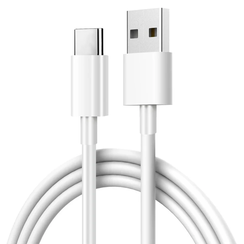 USAMS USB C Cable QC3.0 6A LED Display Type C Charger Nylon type c cable For Samsung Phone cables & commonly used accessories