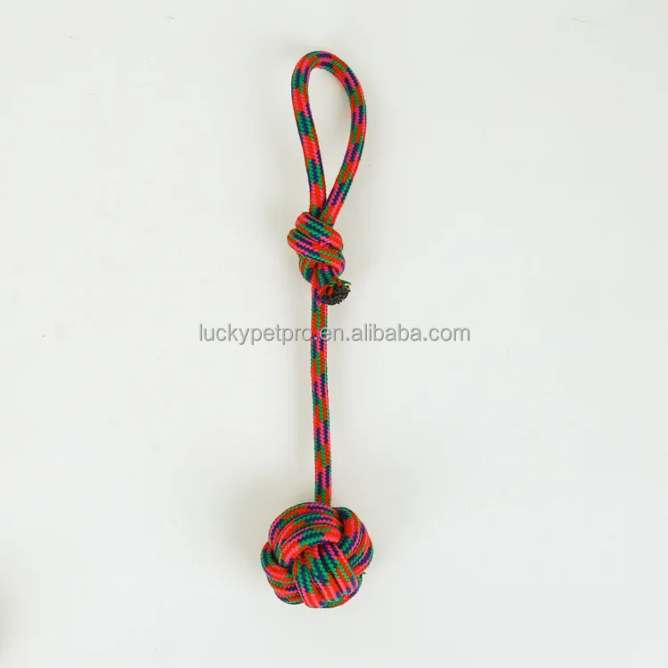 2024 Red rope molar teeth cheap pet dog rope gift 5 pcs rope durable dog toys set