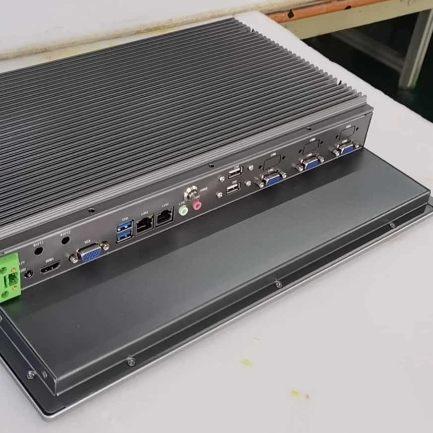 High Quality Wholesale Custom Cheap Fanless industrial control host I7 5500U mini linux pc I7 industrial mini PC Fast delivery