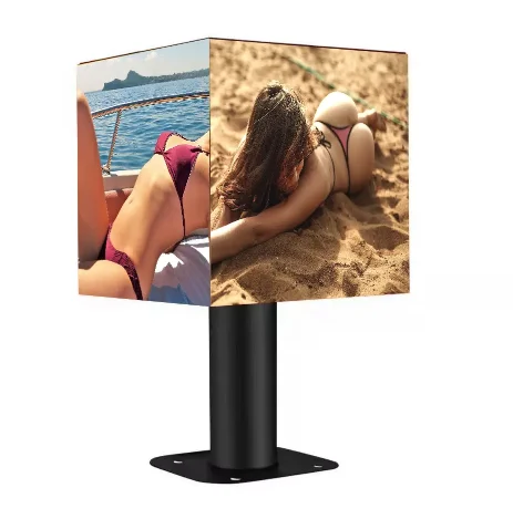 High definition P2.5 Outdoor Led Cube Screen Magic Creative Digital Advertising Screen