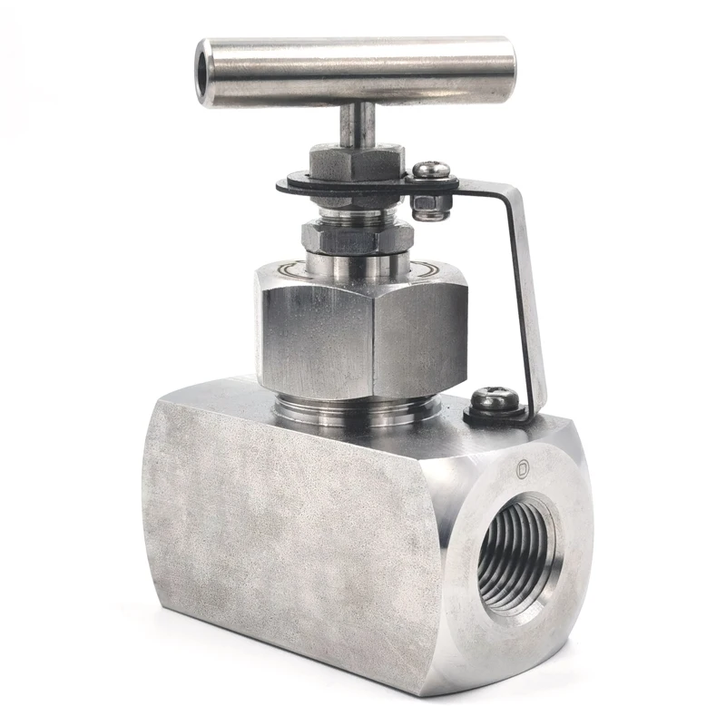 Hydraulic high pressure Straight Type Stainless Steel 316 10000 PSI Stock 1/4 in Female Npt Bsp two way needle valves