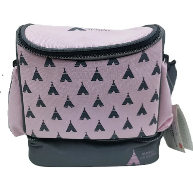 coolerbag Wholesale Large Non Woven 24 Can Beer Food Ice Cream Picnic Delivery Cooler Bags Tote Thermal Insulation Lunch