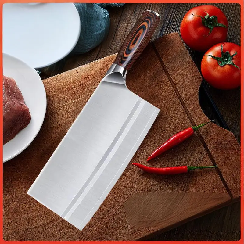 High Quality Sharp Chinese Kitchen Meat Butcher Cleaver Bone Slaughter Chopping Knife
