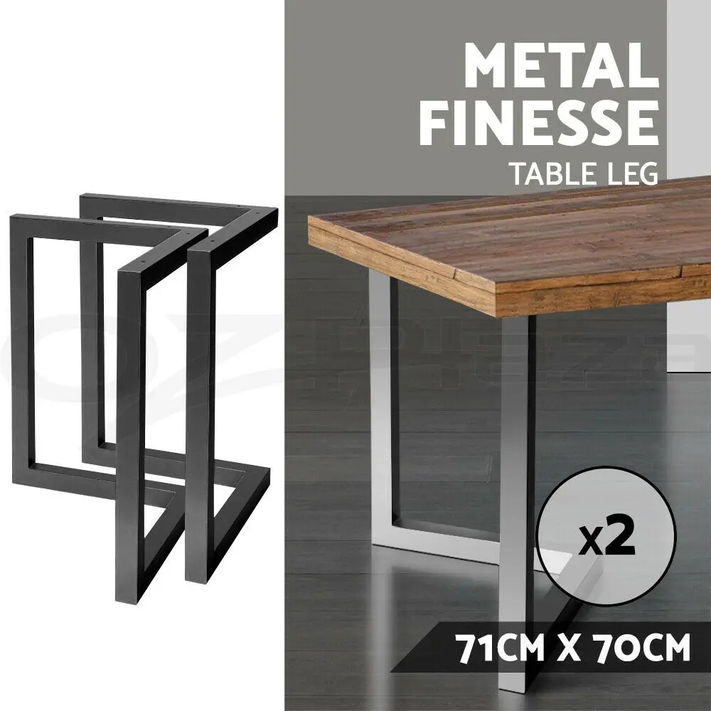 Industrial Iron Frame box Square X shaped Desk Metal Cast Iron Bench Dining Coffee Table Legs for sale