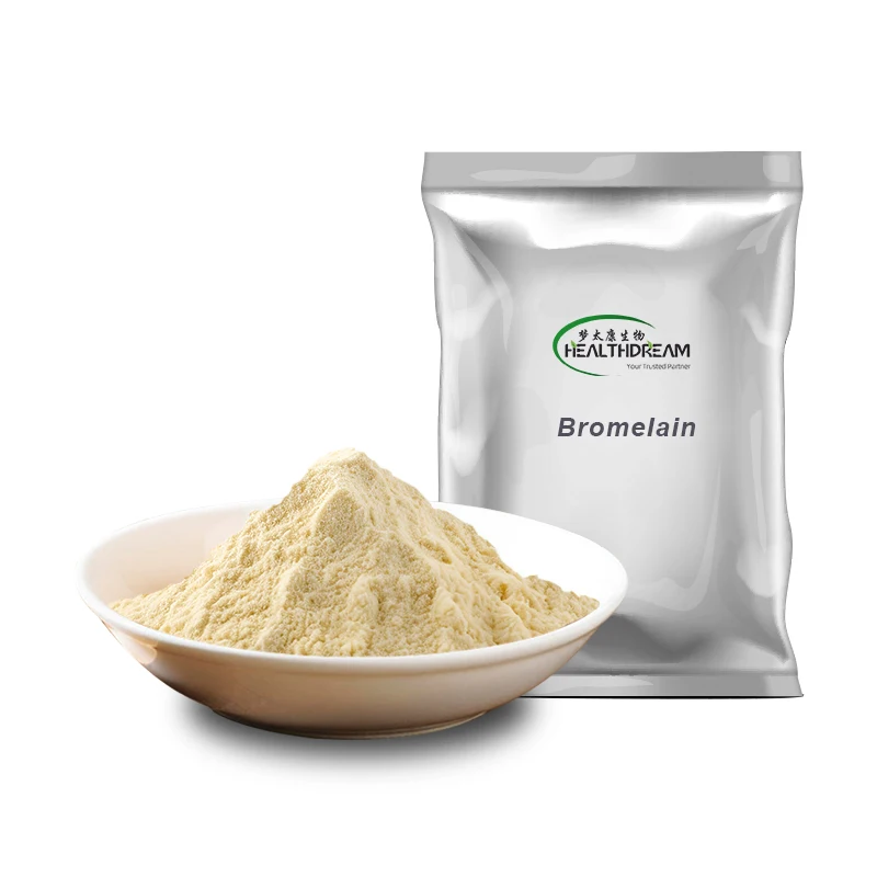 Food Grade  Enzyme Powder 100 GDU/g Bromelain Powder for Protein Processing