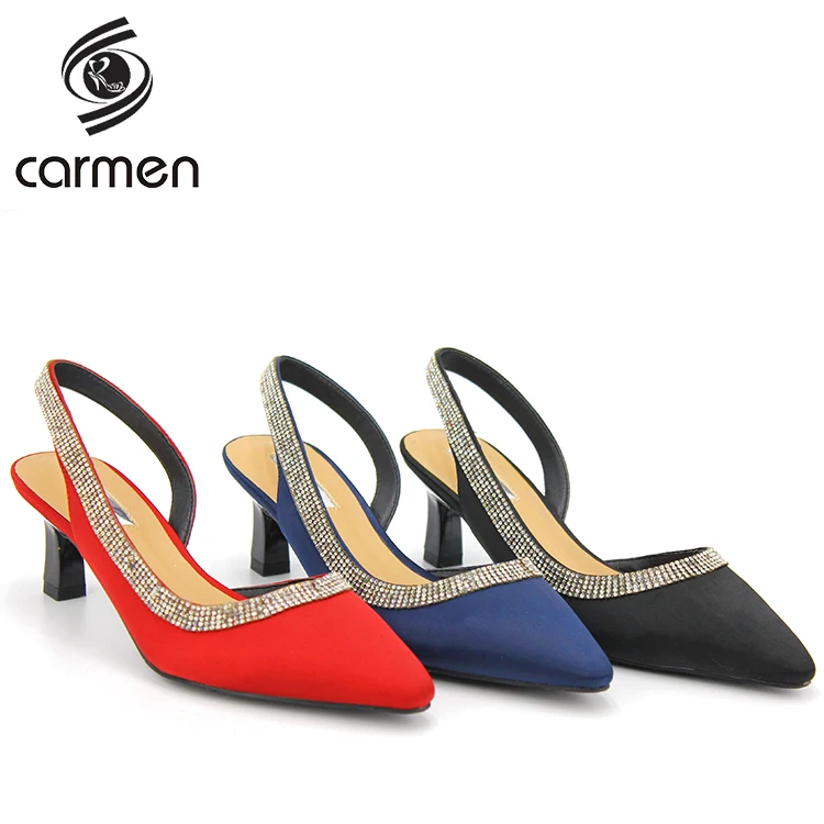 2022 Fashion Women Dress Pumps Shoes Ladies Office Shoes  Black Pointed Toe Pu Thin Pencil Kitten Low Heels wedding shoes