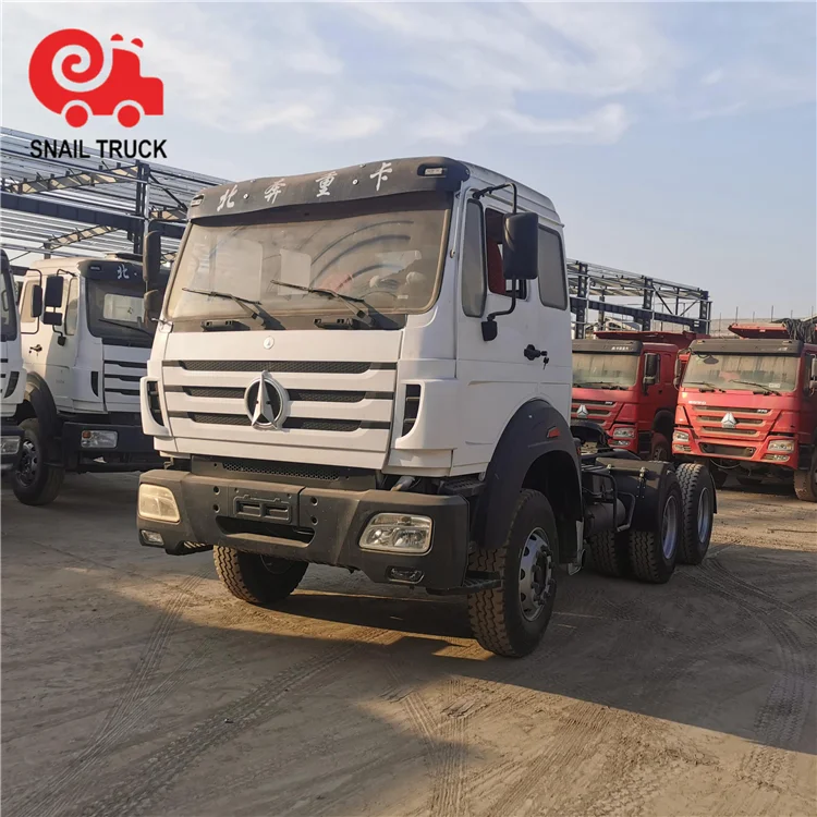 Used Beiben tractor truck 6x4 DRC Congo Kenya Truck horse Tractor head