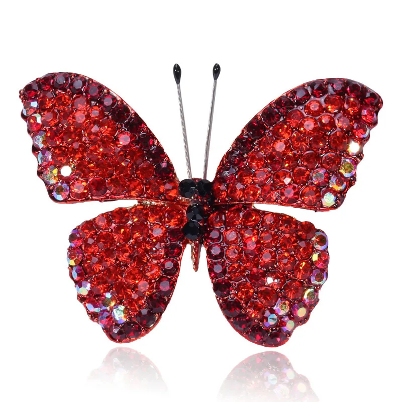 Factory wholesale price butterfly brooch temperament clothing accessories cc brooch women