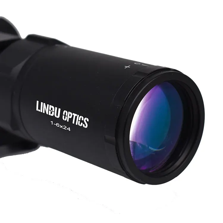  LINDU hd гравированное стекло с подсветкой сетка второй фокусный самолёт охотничья пневматическая винтовка прицел