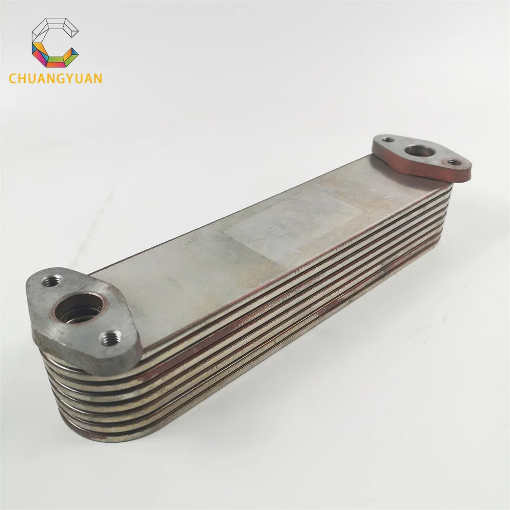 Mechanical Engine Parts H07C Engine Oil Cooler Core for EH07D EH700