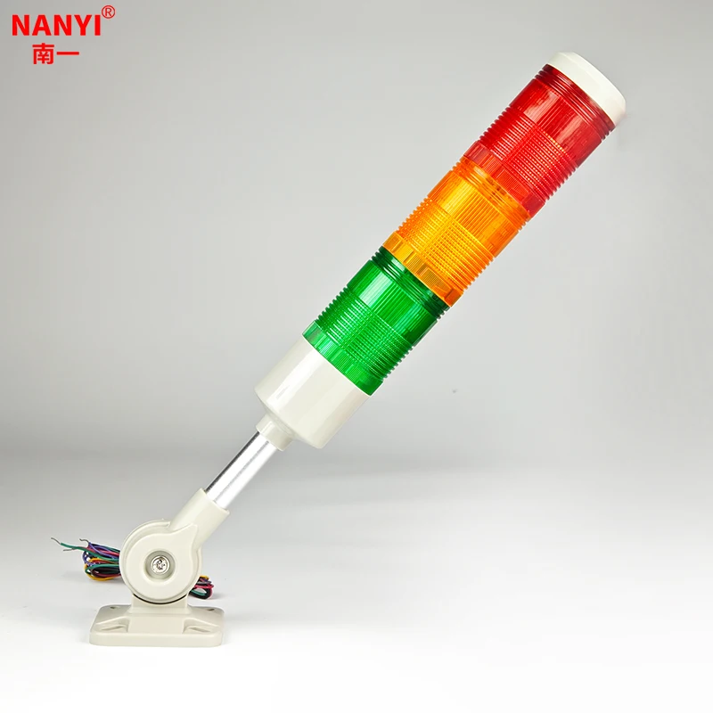 Industrial LED multi-layer warning light with buzzer 12V/24V/220V CNC lathe fault alarm indicator light sound and light alarm