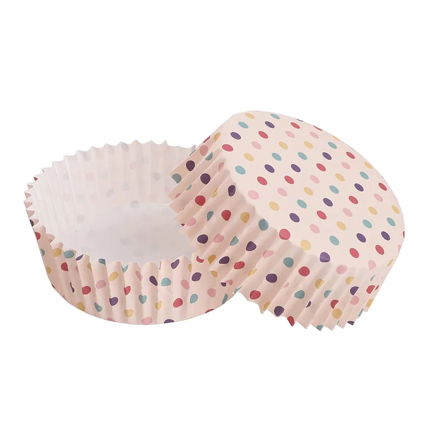3.5 Inch Paper Baking Cups Greaseproof Large Muffin Liners Cupcake Liners Jumbo Muffin Liners Perfect for Muffins Cake Balls