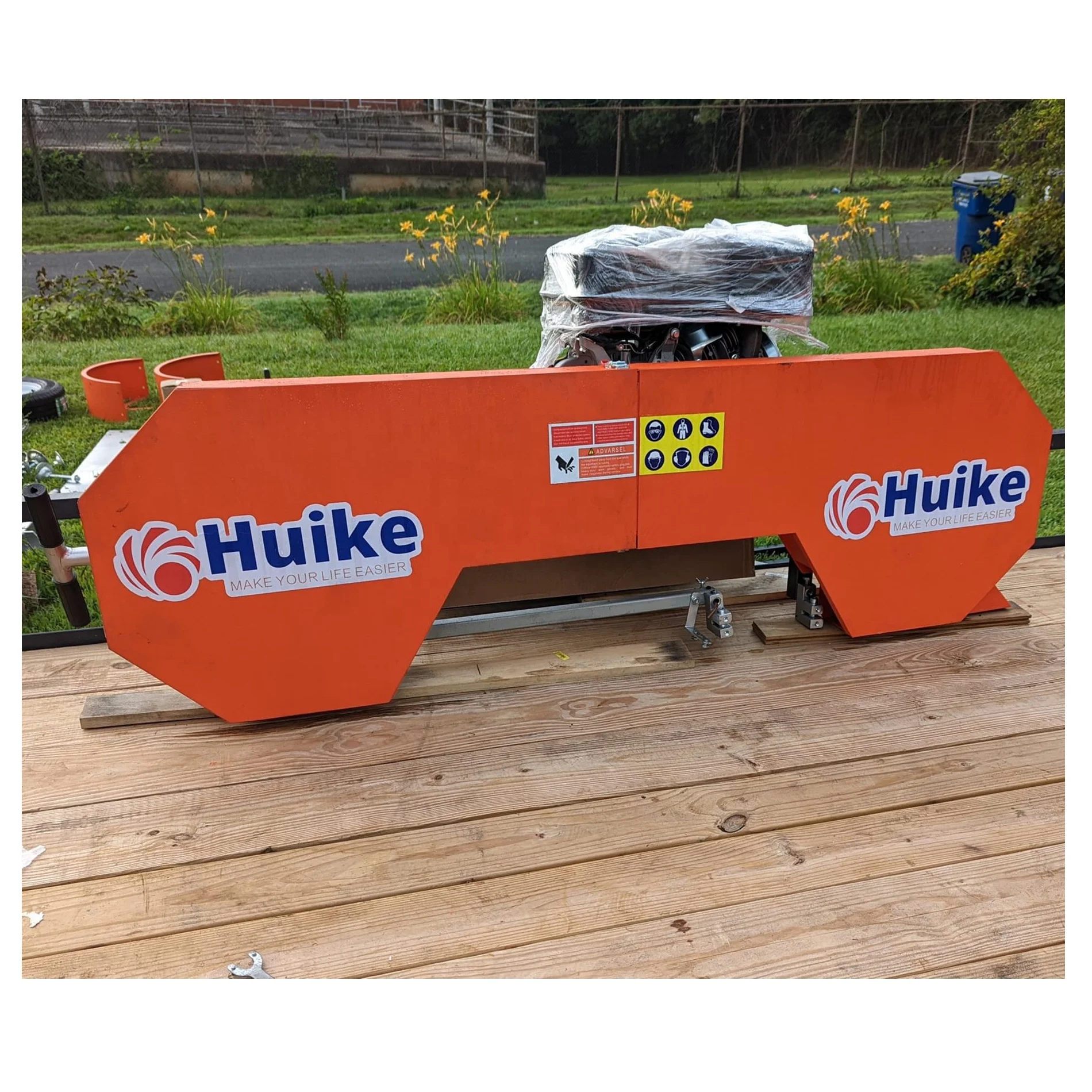 Wood Saw Machine HKS26G/Petrol wood cutting bandsaw saw mill machines gasoline engine portable sawmill