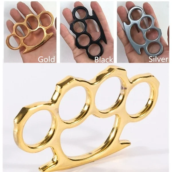 Alloy finger tiger four finger defense arm brace aluminum alloy self-defense equipment handclasp