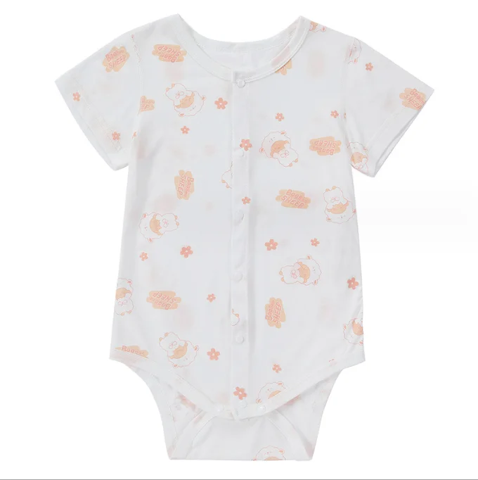 ODM Kids Clothing Baby Bamboo Ribbed Pajamas Sleeper Clothes Boy and Girl Bamboo Baby Romper Premium Bamboo Baby Clothes