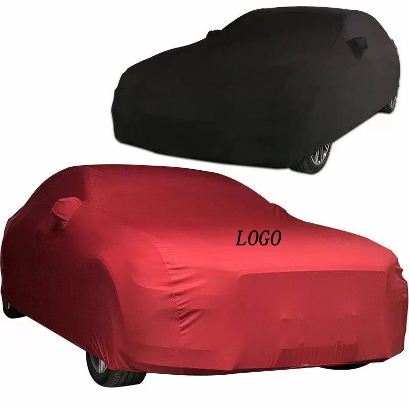 Waterproof Automatic Blue Folding Car Cover Full Set Car Body Cover