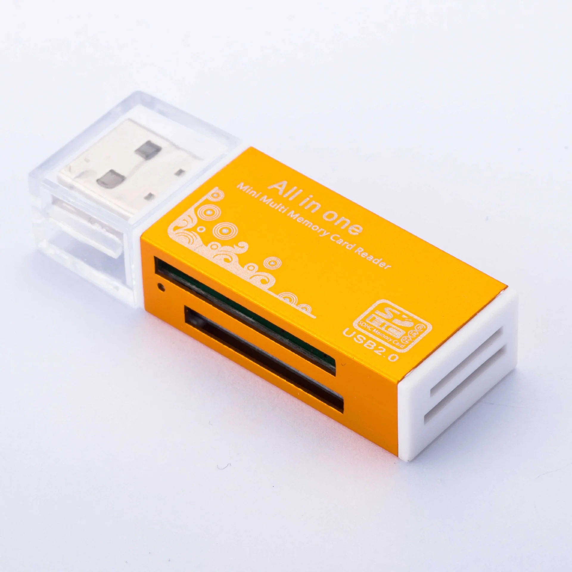 Оптовая продажа USB кардридер из алюминиевого сплава многофункциональный совместимый
