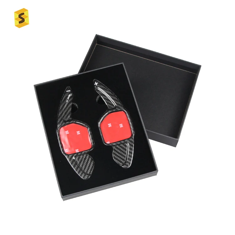 ES Car Interior Carbon Fiber Steering Wheel Shift Paddle For Sale For Audi A3 S3 A4 S5 A5 A6 A7 Q3