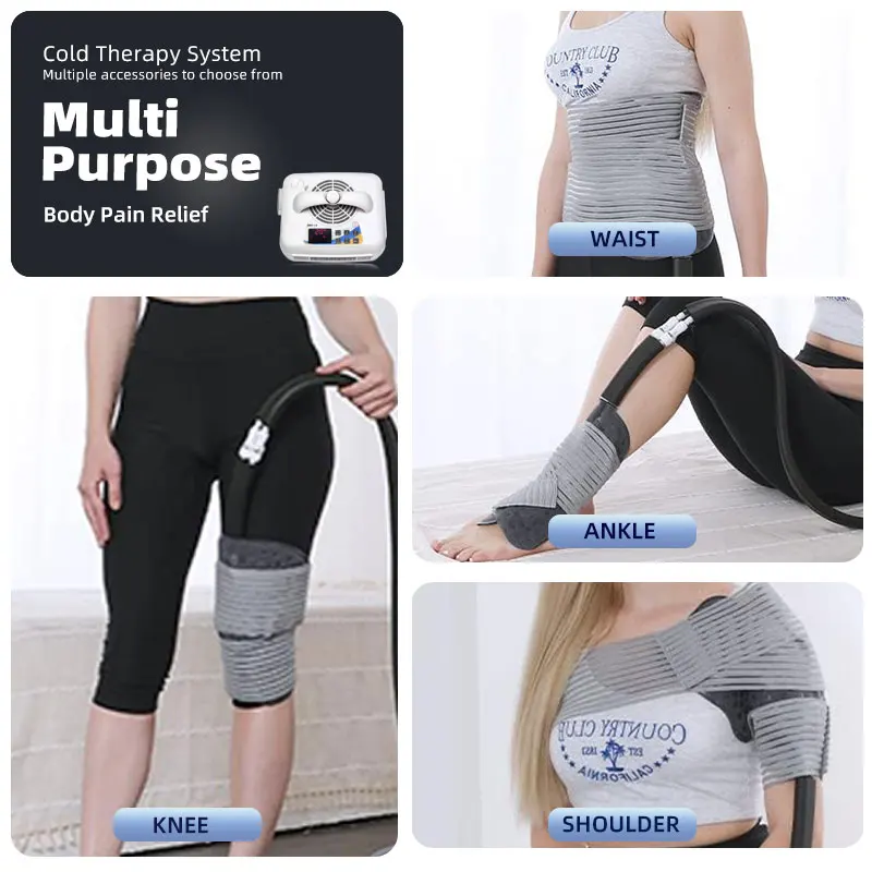 Portable Physical Recovery System  Physiotherapy Equipment Leg Arm Cryo Ice Cold Therapy  Machine  Cold therapy ice machine