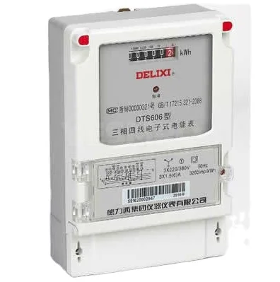Direct type Single-phase electronic, energy and watt-hour meter DDS606 household electric meter   DDS606 220V Level 2 15(60)A