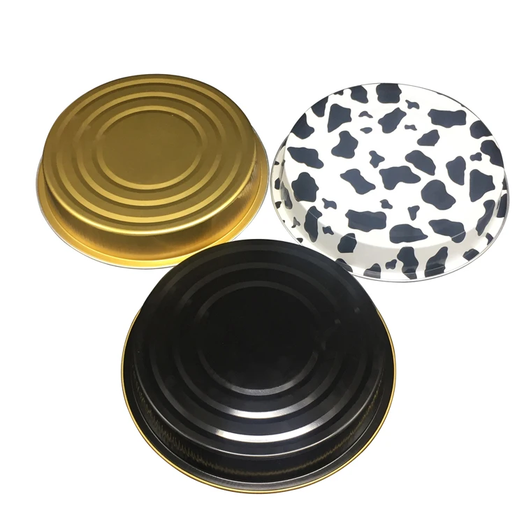 
6' Round Disposable Small Aluminum Foil Tart/ Pie Tin Foil Pans For Baking, Cooking, Storage & Reheating 